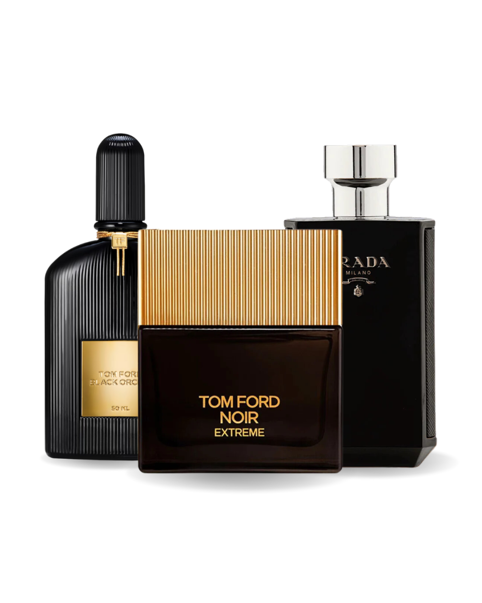 Combo 3 perfumes BLACK ORCHID, NOIR EXTREME, PRADA INTENSE 100ml