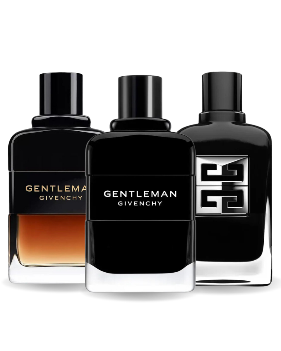 Conjunto 3 perfumes GENTLEMAN, GENTLEMAN RESERVE, GENTLEMAN SOCIETY 100ml